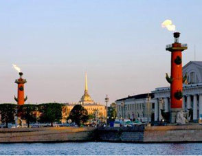 The Stock Exchange and the Rostra Columns